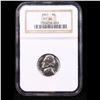 Image 2 : Proof NGC 1941 Jefferson Nickel Old NGC Holder 5c Graded pr66 BY NGC