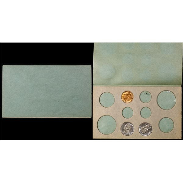 Partial All Original 1955 Mint Set On Original Cardboard