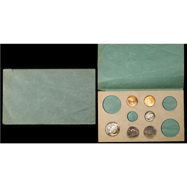 Partial All Original 1954 Mint Set On Original Cardboard