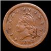 Image 2 : 1863 Turban Liberty Civil War Token 1c Grades vf++