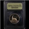Image 2 : Proof 1986-s Statue of Liberty Modern Commem Half Dollar 50c Graded GEM++ Proof Deep Cameo By USCG