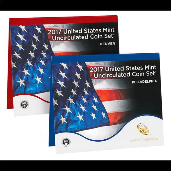 2017 United States Mint Set, 20 Coins Inside!