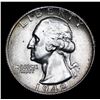Image 2 : 1942-s Washington Quarter 25c Grades GEM+ Unc