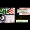 Image 1 : 2003A $2 Federal Reserve Note, Uncirculated 2008 BEP Folio Issue (Chicago, IL) Grades Gem CU