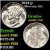Image 1 : 1941-p Mercury Dime 10c Grades GEM++ FSB