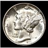 Image 2 : 1941-p Mercury Dime 10c Grades GEM+ FSB