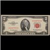 Image 2 : 5x Consecutive Serial 1953A $2 Red Seal United States Notes, all CU Grade Grades Choice CU