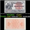 1893 World's Fair Columbia Exposition Chicago Admission Ticket Indian Grades gem+++ CIU