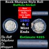 Image 1 : Buffalo Nickel Shotgun Roll in Old Bank Style 'Bell Telephone'  Wrapper 1920 & D Mint Ends