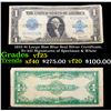 1923 $1 Large Size Blue Seal Silver Certificate, Fr-237 Signatures of Speelman & White Grades vf+