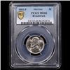 Image 2 : PCGS 1983-p Lincoln Cent Mint Error Broadstuck' 1c Graded ms66 By PCGS