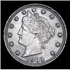 Image 2 : 1903 Liberty Nickel 5c Grades Choice Unc