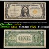 1935A $1 Silver Certificate North Africa WWII Emergency Currency. Sig. Julian & Morgenthau Grades vf
