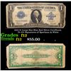 1923 $1 Large Size Blue Seal Silver Certificate, Fr-237 Signatures of Speelman & White Grades f, fin