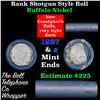 Image 1 : Buffalo Nickel Shotgun Roll in Old Bank Style 'Bell Telephone'  Wrapper 1927 & s Mint Ends