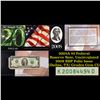 Image 1 : 2003A $2 Federal Reserve Note, Uncirculated 2008 BEP Folio Issue (Dallas, TX) Grades Gem CU