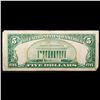 Image 3 : 1928C $5 Red Seal United States Note Fr-1528 Grades vf+