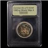Image 2 : Proof 1991-1995-P WWII Modern Commem Half Dollar 50c Graded GEM++ Proof Deep Cameo By USCG