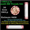 Image 1 : Shotgun Lincoln 1c roll, 1962-p 50 pcs Wrapper