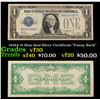 1928A $1 Blue Seal Silver Certificate "Funny Back" Grades vf++