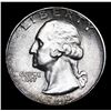 Image 2 : 1940-s Washington Quarter 25c Grades GEM Unc