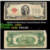 1928G $2 Red Seal United States Note Grades vf+