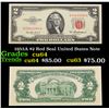 1953A $2 Red Seal United States Note Grades Choice CU