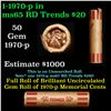 Image 1 : Shotgun Lincoln 1c roll,Cointament Wrapper 1970-s 50 pcs