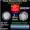 Image 1 : Buffalo Nickel Shotgun Roll in Old Bank Style 'Bell Telephone'  Wrapper 1923 & D Mint Ends
