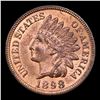 Image 2 : 1898 Indian Cent 1c Grades Choice Unc RB