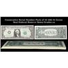 Image 1 : Consecutive Serial Number Pack of 25 1981 $1 Green Seal Federal Reserve Notes Grades cu