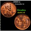 Image 1 : 1955-s Lincoln Cent 1c Grades Choice Unc RD