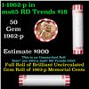 Image 1 : Shotgun Lincoln 1c roll, 1962-p 50 pcs Wrapper
