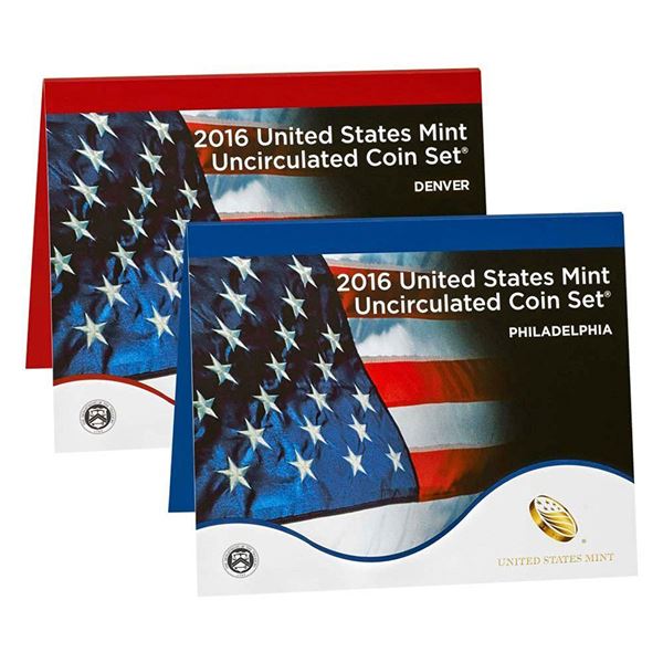 2016 United States Mint Proof Set; 14 pcs