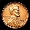 Image 2 : Proof 1957 Lincoln Cent 1c Grades Choice Proof Red