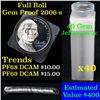Image 1 : Gem Proof Roll 2006 Jefferson nickels, 40 coins