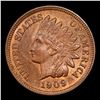 Image 2 : 1909 Indian Cent 1c Grades Gem+ Unc RB