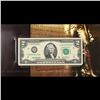 Image 4 : 2003A $2 Federal Reserve Note, Uncirculated 2009 BEP Folio Issue (Cleveland, OH) Grades Gem CU
