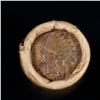Image 3 : Mixed small cents 1c orig shotgun roll, 1919-D Wheat Cent, 1897 Indian Cent other end, Brinks Wrappe