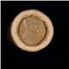 Image 2 : Mixed small cents 1c orig shotgun roll, 1919-D Wheat Cent, 1889 Indian Cent other end, Brinks Wrappe