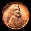 Image 2 : 1955-p Lincoln Cent 1c Grades GEM+ Unc RD