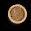 Image 2 : Mixed small cents 1c orig shotgun roll, 1919-S Wheat Cent, 1890 Indian Cent other end, Brinks Wrappe