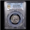 Image 2 : PCGS 1989-p Washington Quarter Ultra Rare Filled Die Obverse Mint Error 25c Graded ms62 By PCGS