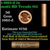 Image 1 : Shotgun Lincoln 1c roll, 1982-d 50 pcs Brandt Wrapper