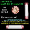 Image 1 : Shotgun Lincoln 1c roll, 1979-d 50 pcs Wrapper