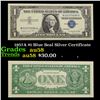 1957A $1 Blue Seal Silver Certificate Grades Choice AU/BU Slider