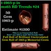 Image 1 : Shotgun Lincoln 1c roll, 1965-p 50 pcs Wrapper
