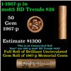 Image 1 : Shotgun Lincoln 1c roll, 1967-p 50 pcs Brandt Wrapper