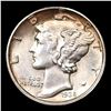 Image 2 : ***Auction Highlight*** 1935-d Mercury Dime 10c Graded ms65+ fsb By SEGS (fc)