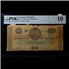 Image 3 : 1861 Richmond, VA Corporation of Richmond $1 Bank Note Obsollete, Currency Graded vg10 By PMG